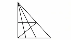 How Many Triangles Are in This Picture? A Classic Visual Puzzle That Stumps Even the Most Observant.