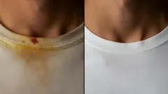 How to Get Rid of Deodorant Buildup and Yellow Sweat Stains on White and Light-Colored T-Shirts